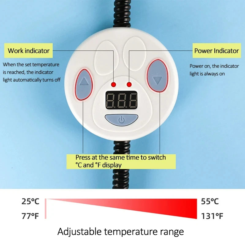 Waterproof Pet Heating Pad Electric Blanket