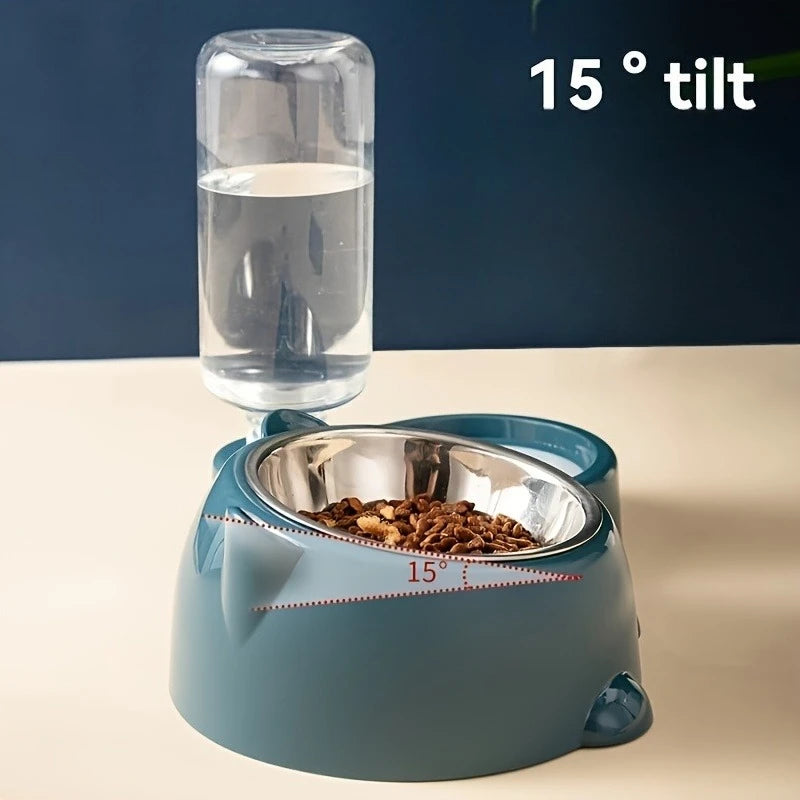 Automatic Food and Water Dispenser