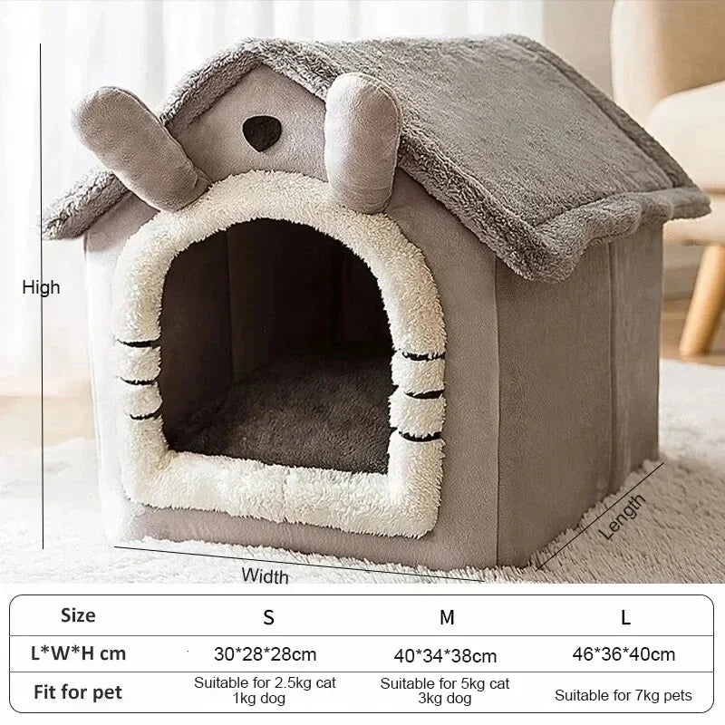 Indoor Warm Soft Pet Bed Tent