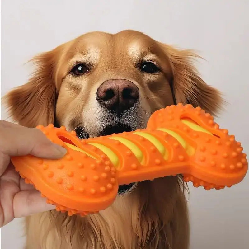 Rubber Bone Bite Resistant Chew Toy