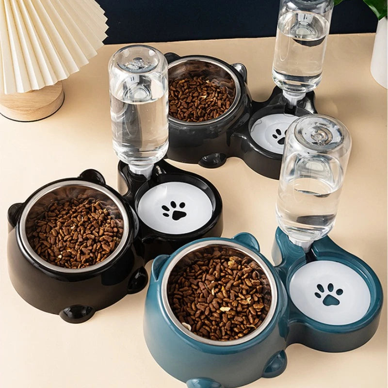 Automatic Food and Water Dispenser