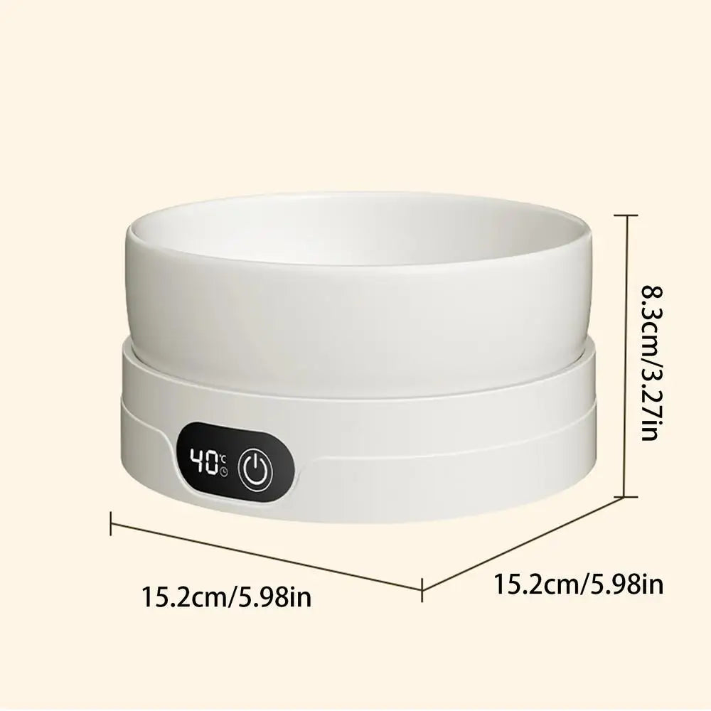 Heated Pet Cat Dog Water Bowl