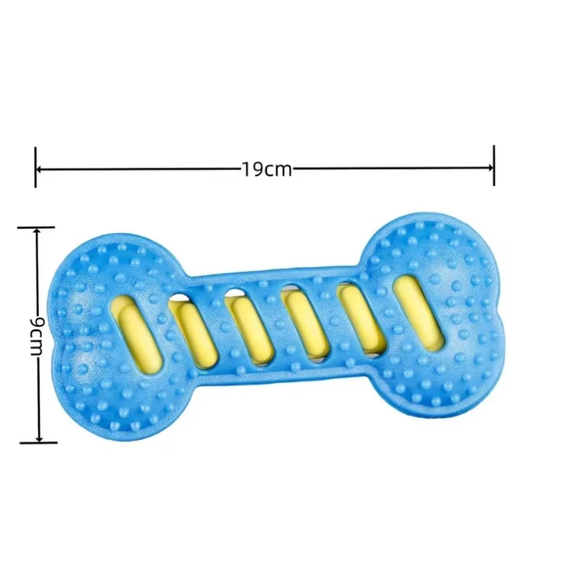 Rubber Bone Bite Resistant Chew Toy