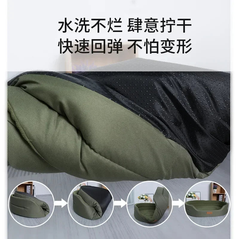 Square Dog Bed For Large Dogs