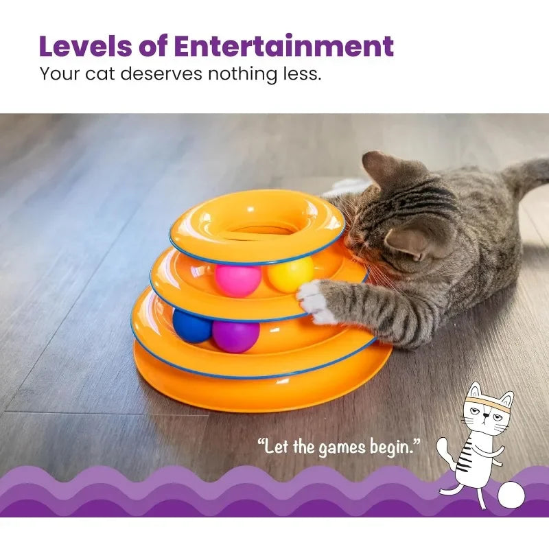 Four-layer Turntable Pet Intelligence Training