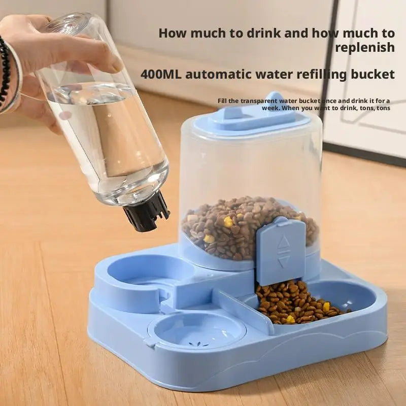 Automatic Dual Feeder Food Bowl