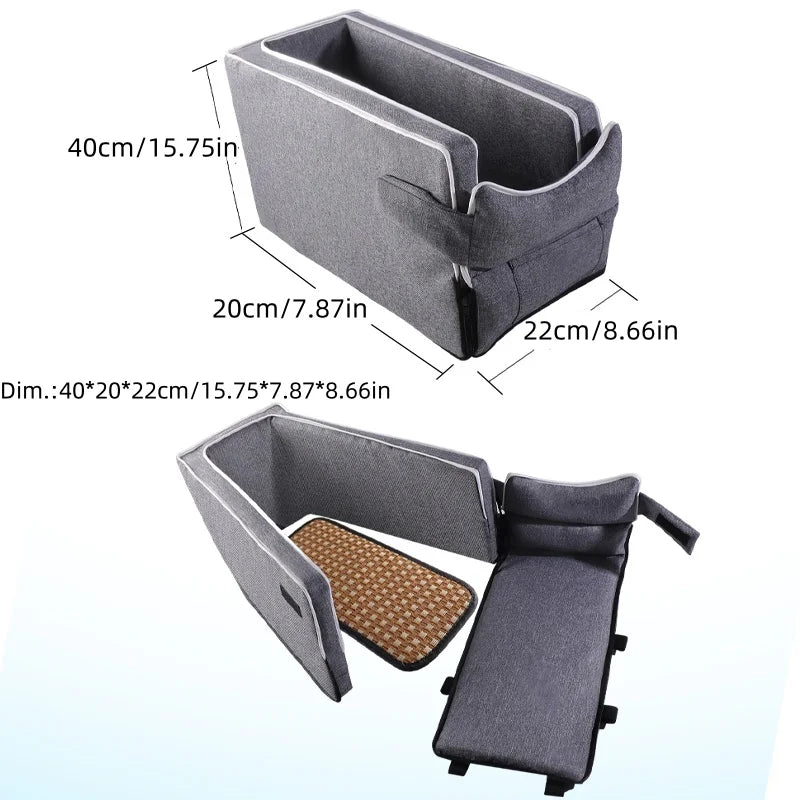 Center Console Pet Bed Mat