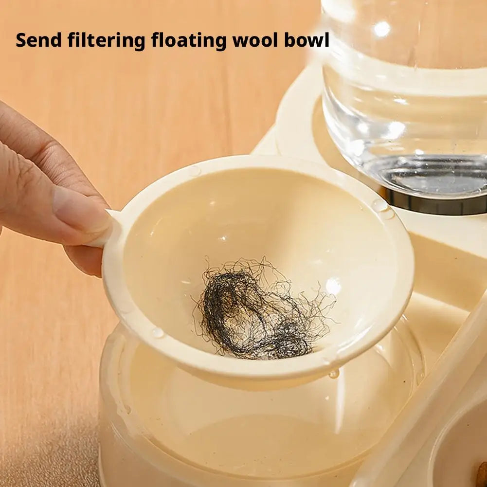 Automatic Dual Feeder Food Bowl
