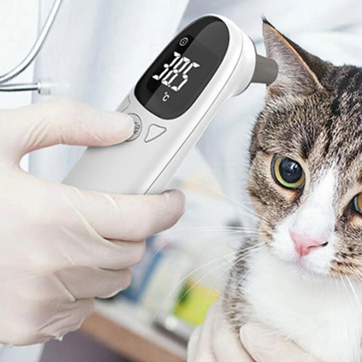 Digital High-Precision Electronic Pet Ear Thermometers