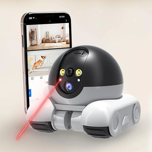 Pet Surveillance Camera | 360° Robot Camera