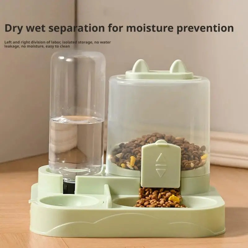 Automatic Dual Feeder Food Bowl