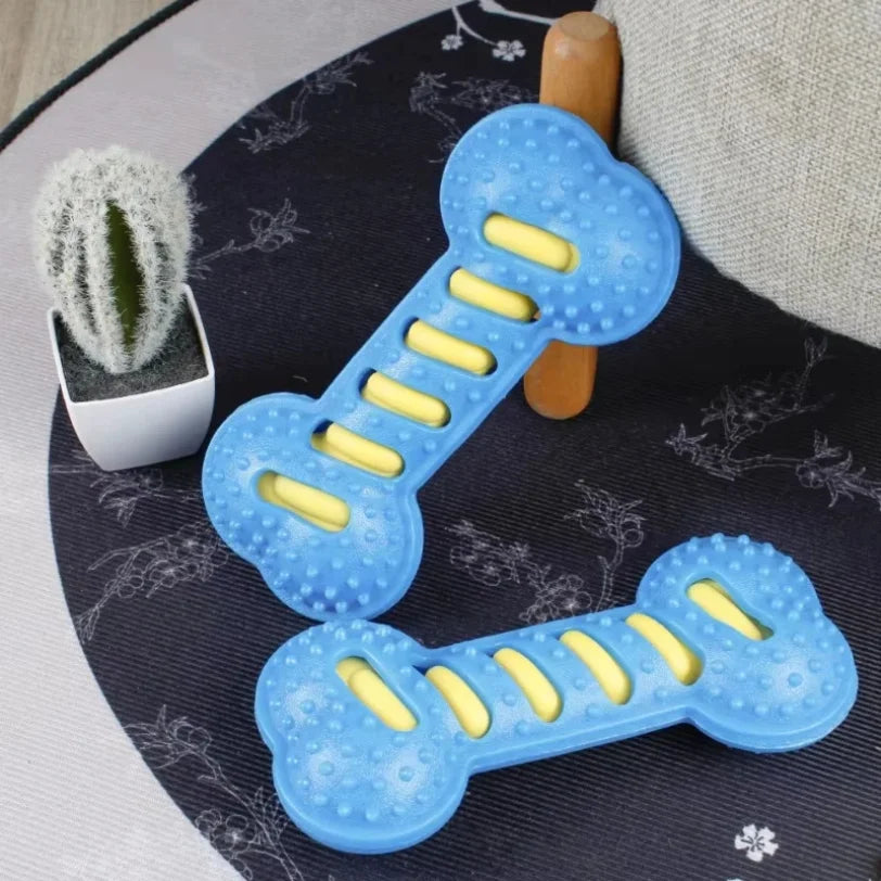 Rubber Bone Bite Resistant Chew Toy