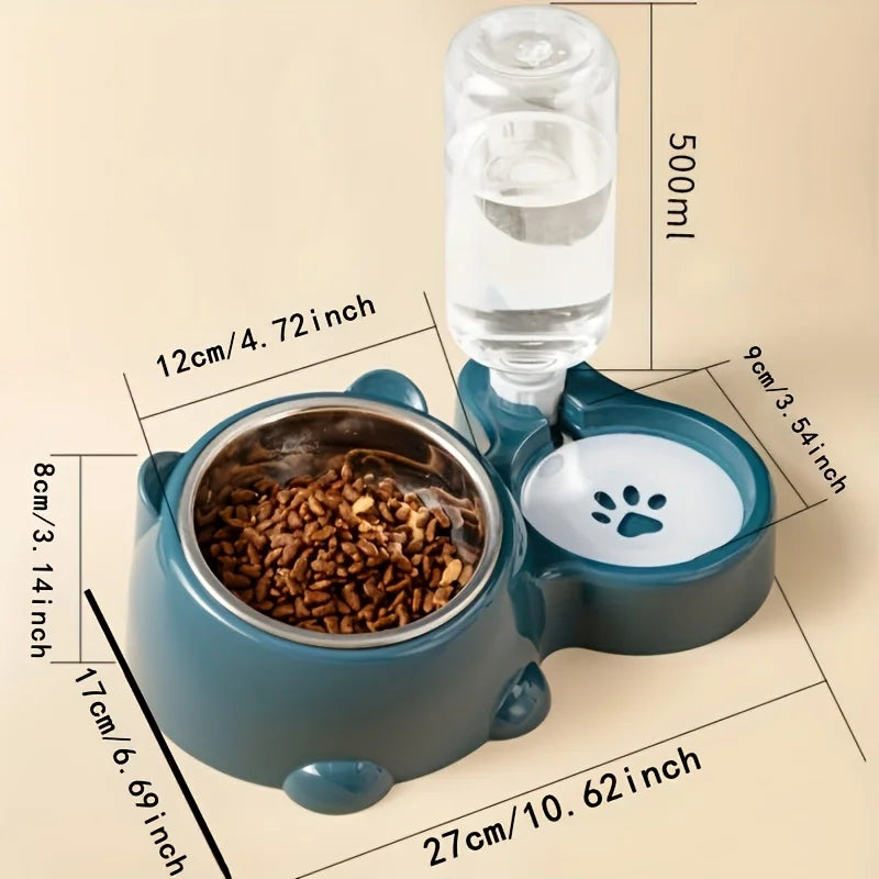 Automatic Food and Water Dispenser