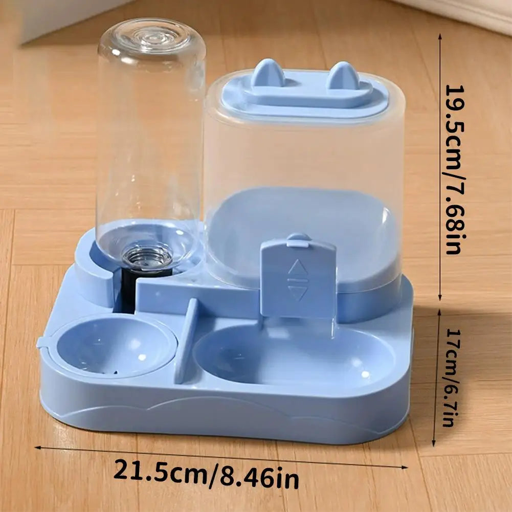 Automatic Dual Feeder Food Bowl