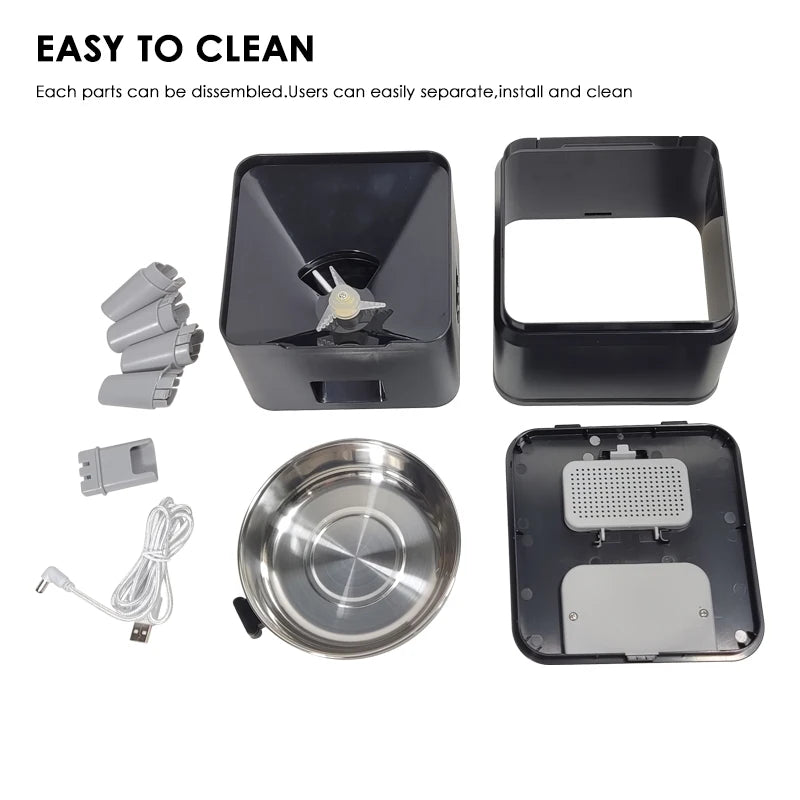 Smart Automatic Pet Feeder Food Dispenser 3L