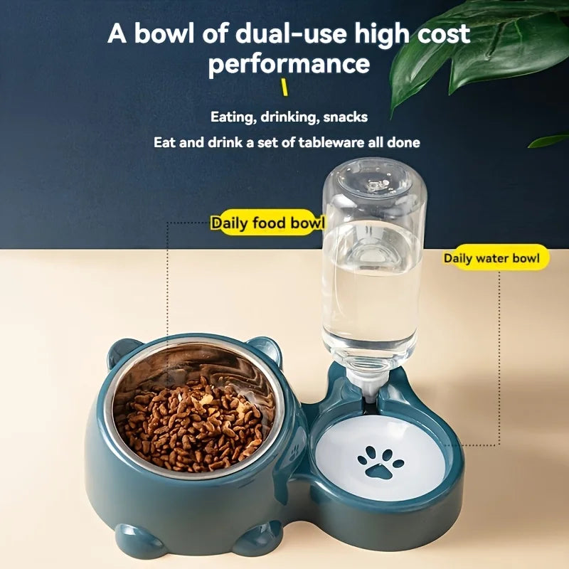 Automatic Food and Water Dispenser