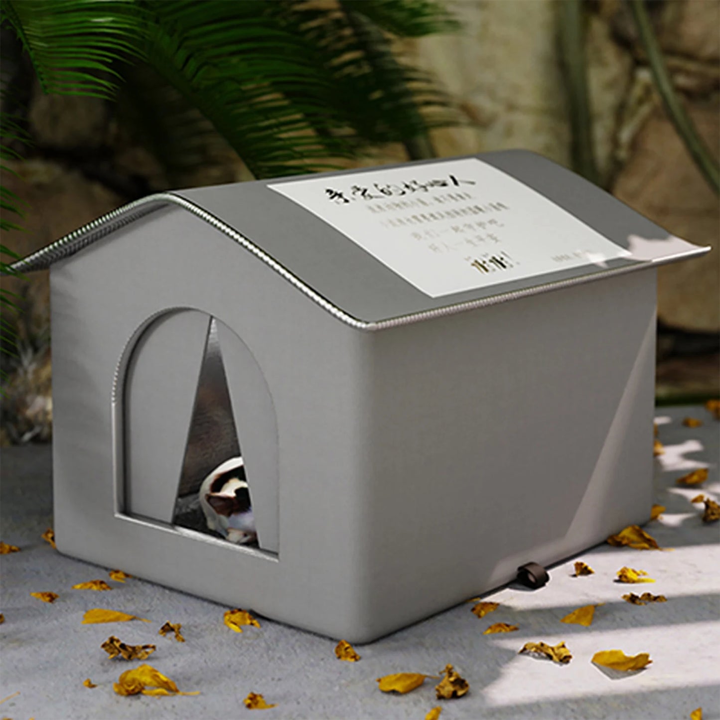 Pet Waterproof Rainproof Cold-Resistant Bed