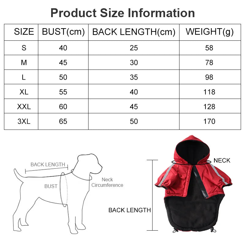 Autumn Winter Waterproof Jacket