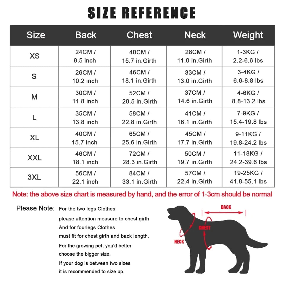 TheDogFace Warm Windproof Jacket