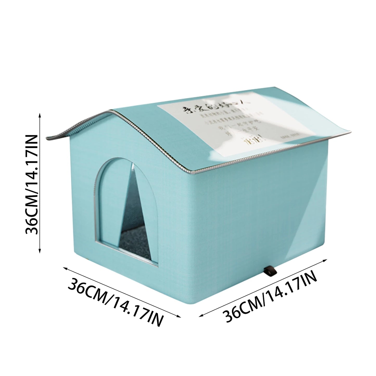 Pet Waterproof Rainproof Cold-Resistant Bed